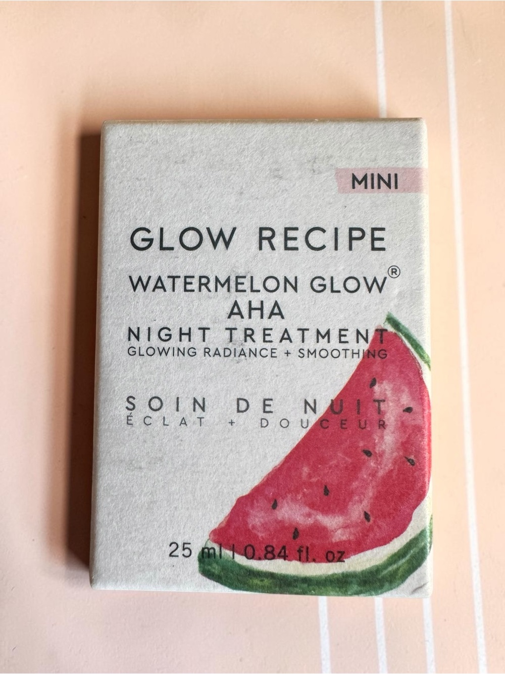 Glow Recipe Watermelon Glow AHA Night Treatment - Mini NIB